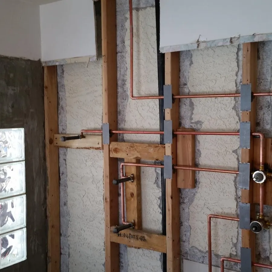 Copper pipe installation for Burst Pipe Repair in Spring Valley